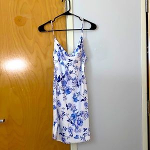 Urban outfitters silk dress. Brand new! Floral pattern, size small.